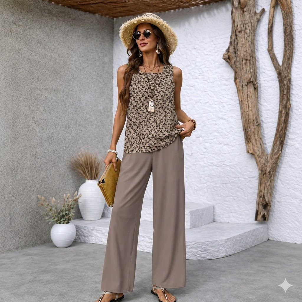【S-3XL】VERDALISSE | Set od 2 komada Fresh Breeze | Lagan i elegantan višebojni ljetni set