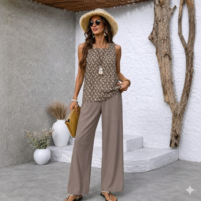 【S-3XL】VERDALISSE | Set od 2 komada Fresh Breeze | Lagan i elegantan višebojni ljetni set