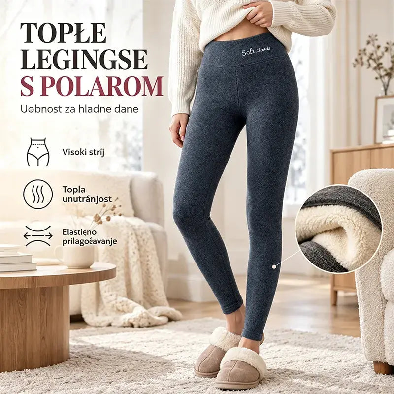 🔥【S-5XL】Debele vunene termo tajice, visokog struka, plus veličine, vrlo elastične –