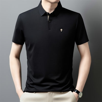 【M-4XL】Nova polo majica kratkih rukava s ovratnikom od ledene svile za ljeto 2026. Iznimno udobna.