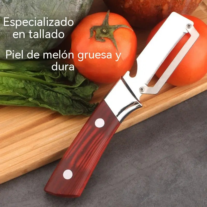💥2 por 23 euros💥🔪Pelador multifuncional de acero inoxidable🧅Envío gratis - Pago contra entrega