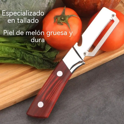 💥2 por 23 euros💥🔪Pelador multifuncional de acero inoxidable🧅Envío gratis - Pago contra entrega
