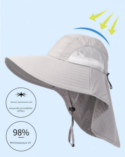 Αγοράστε ένα και πάρτε ένα δωρεάν [περιορισμένη ποσότητα] 🔥Καπέλο ψαρέματος για το καλοκαίρι, καθολικό, για προστασία από τον ήλιο