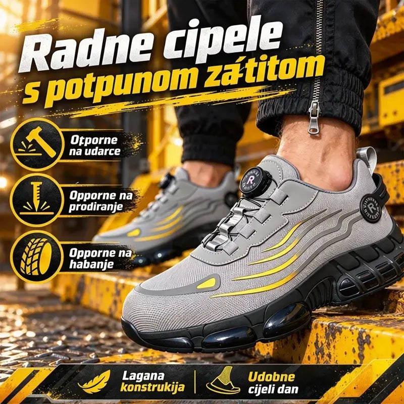 🥾🔥【Sniženo】Knauf radne čizme – čelična kapica, otporne na udarce i proboje, udobne i protivklizne