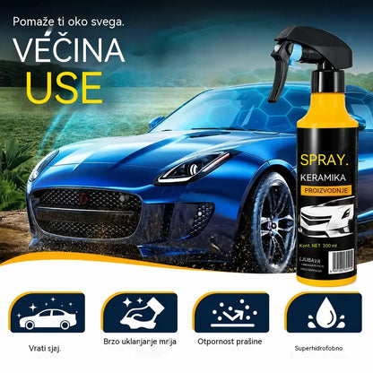 Nanohidrofobni premaz u spreju za automobile