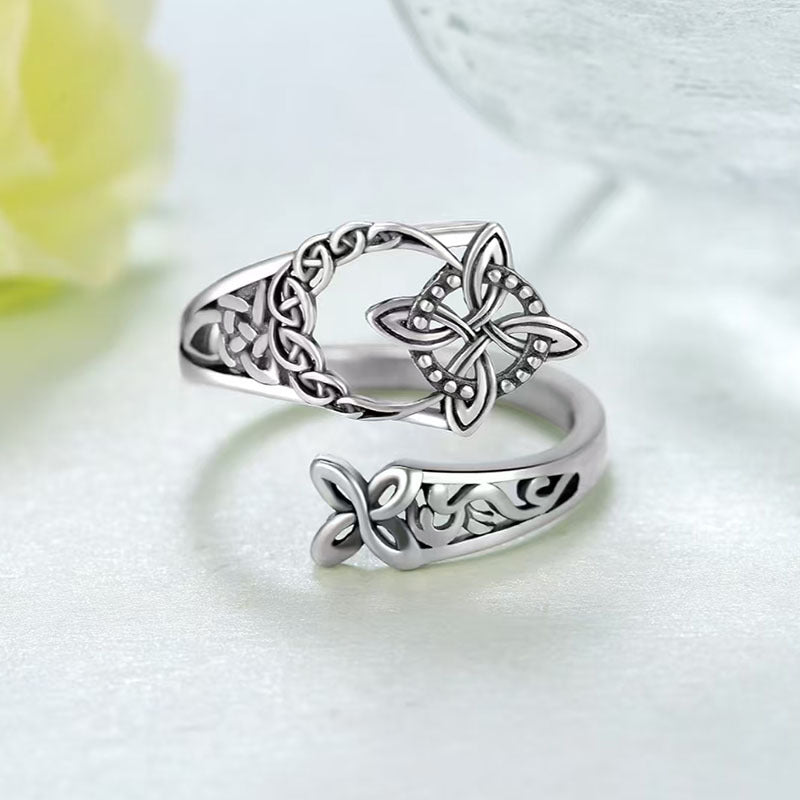 💍💖S925 srebrni prsten s keltskim čvorom, 🎁kupi 1 i dobij 1 gratis✨