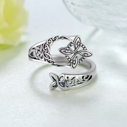 💍💖S925 srebrni prsten s keltskim čvorom, 🎁kupi 1 i dobij 1 gratis✨