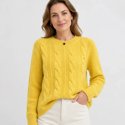 【S-3XL】🤩Novi retro pleteni puloveri s okruglim izrezom za jesen/zimu – trendi puloveri