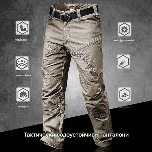 👖💥Хит продажби🔥【S-5XL】Мъжки тактически панталони, работни панталони, военни панталони, панталони за открито, водоустойчиви и издръжливи