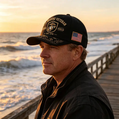🤠🧢Kapa vječne vjernosti marinaca - klasična američka retro vezena bejzbolska kapa