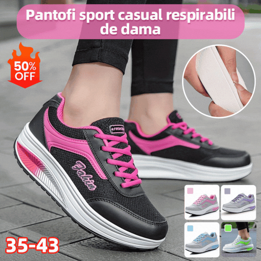 💥👟【50% sleva】【35-43】Podzimní-zimní nové dámské módní, prodyšné, každodenní sportovní boty