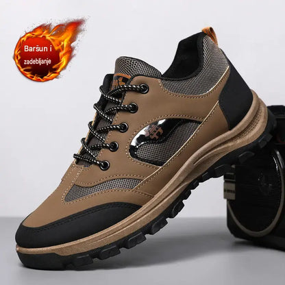 【39-46】Moderne muške outdoor cipele za slobodno vrijeme u kombinaciji boja, protuklizne i otporne na habanje, tople i prozračne.
