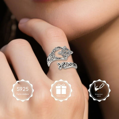 💍💖S925 srebrni prsten s keltskim čvorom, 🎁kupi 1 i dobij 1 gratis✨