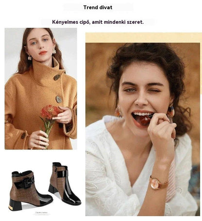 🔥Árcsökkentés és kiárusítás!👠 Korlátozott ajánlat 48% 【méretek 35-40】🛍️ 2025-ös új női cipő ausztrál marhabőrből – puha és kényelmes 💖