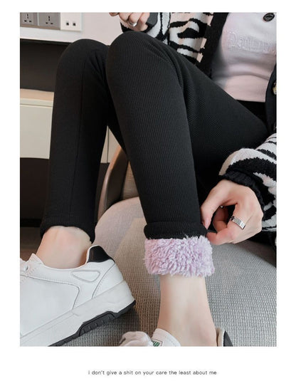 🔥👖Nova kolekcija 40% popusta【40-100kg】Elastične tople pamučne hlače s flis podstavom❄️Gornji sloj dodatno zadebljan, za maksimalnu toplinu🔥