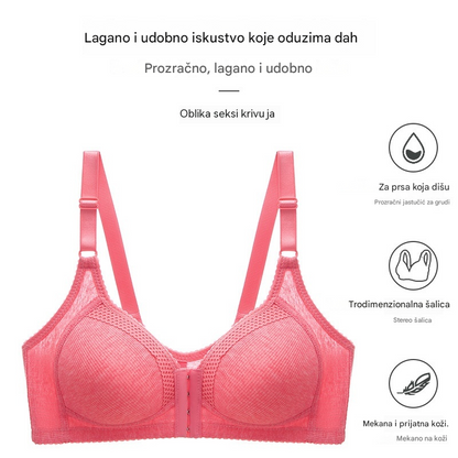 💕【Set od 3 dijela】Bešavni grudnjak izrađen od visoko elastičnog materijala, tankog i prozračnog, s potporom protiv opuštanja💕