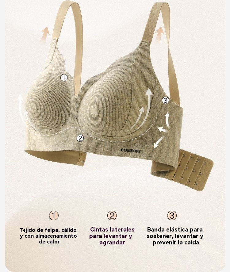✨💓【Pack de 2】【40-100 kg】Nuevo sujetador térmico con efecto push-up y anticaída