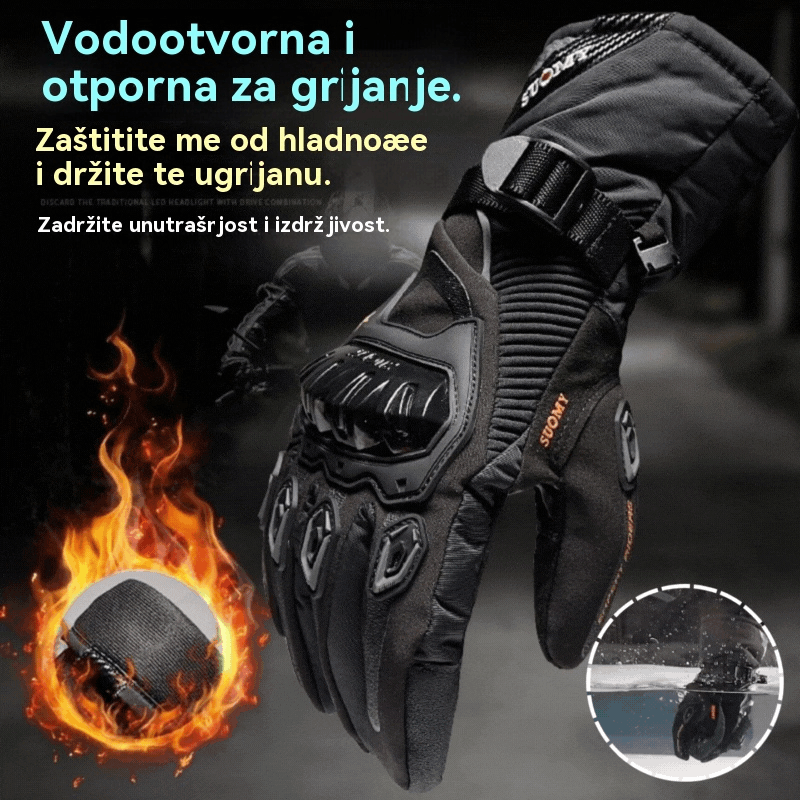 🧤🔥Zimske termo rukavice za motocikle | Toplina, zaštita i udobna vožnja🧤