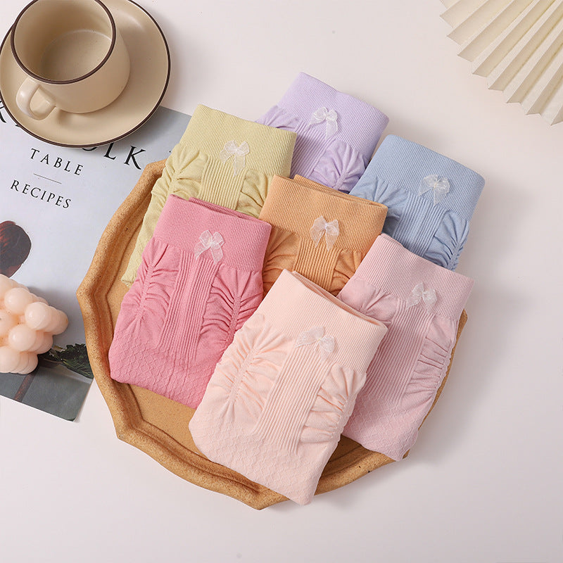 👩🔥【7  piezas】(60-100kg) ropa interior antibacteriana para control de abdomen, alta elasticidad, talle alto, ropa interior de talla grande