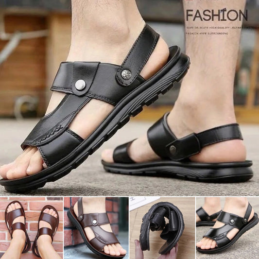 👞【39-47】Nove ljetne muške prozračne kožne sandale koje se ne klize