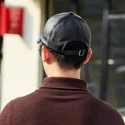 Ограничена оферта: 42% отстъпка! 🔥 Нов модел кожена бейзболна шапка за есен и зима 2025, модна и универсална.