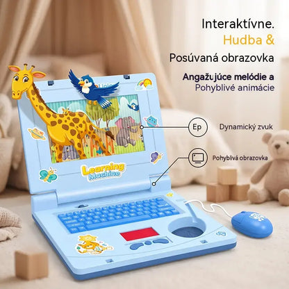🎁 【Jeden za 26 eur】Detský vzdelávací počítač | Kreatívny darček pre deti 💖 - Doprava zdarma - Platba na dobierku