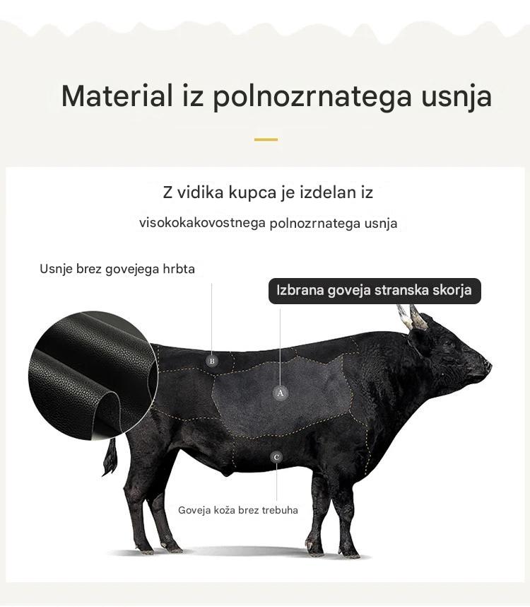 💯🔥【39-48】Moški poslovno-priložnostni čevlji so izdelani iz vodoodpornega in proti madežem odpornega usnja z mehkim podplatom za udobno nošenje.