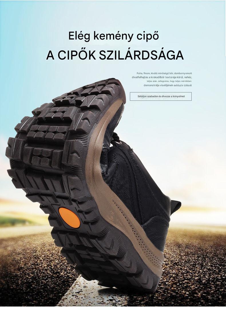 🔥 Árleszállítás és kiárusítás! 👞 Legnépszerűbb modell — 2025 kora őszi új, divatos férfi bőrcipő, rendkívül kényelmes viselet
