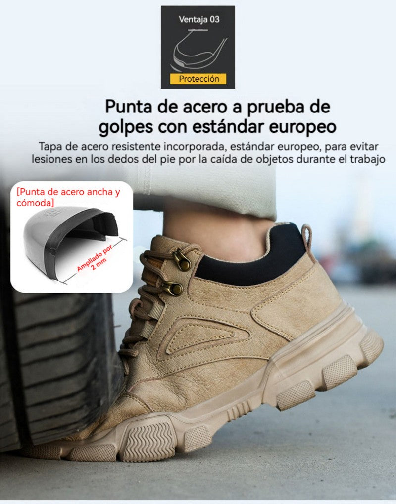 🥾 Proljetna rasprodaja 42% popusta 🔥 Svakodnevne zaštitne radne cipele, otporne na udarce i probijanje, sa čeličnim vrhom, udobne i protivklizne radne cipele