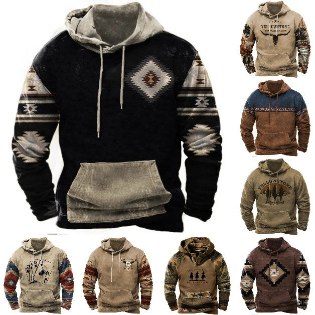🔥📢 42% de descuento por tiempo limitado 🔥 [S-5XL] Sudadera de manga larga 3D gruesa para hombre 2026, que te mantiene abrigado y fresco en otoño e invierno.