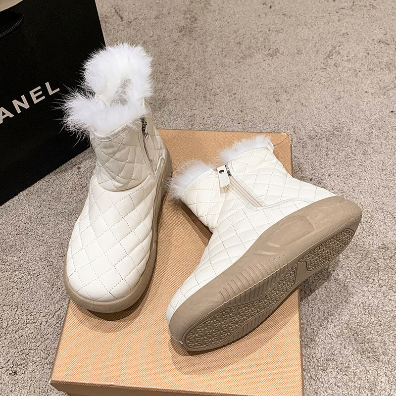 🔥Vremenski ograničena promocija👢 【35-40】 2024 Nove ženske tople čizme za snijeg s debelim potplatom3814056