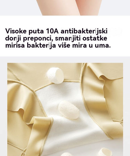 🔥🩲【Kupite 3, dobijte 3 gratis】🩲Set od 6 za 27 eura-- Zadnji dan - 50% popusta - Antibakterijsko donje rublje visokog struka za kontrolu masnoće na trbuhu