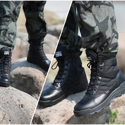 👍【39-45】Botas militares tácticas de senderismo de otoño e invierno de alta calidad para hombres y mujeres: impermeables, cálidas y resistentes al desgaste--3785628 
