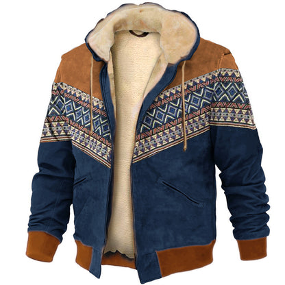 【S-4XL】🔥Chaqueta de felpa gruesa y sudadera cálida de lana de cordero para hombre, casual, otoño e invierno.