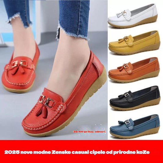 😍🔥【35-44】2025 Nove modne ženske cipele za slobodno vrijeme od prave kože