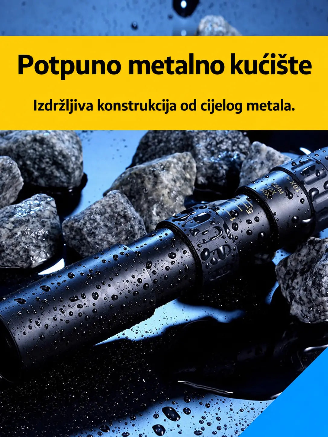 🔥【Rasprodaja zaliha – Ponuda ograničenog trajanja】🔥 Snažan HD monokular velikog dometa s povećanjem 10–300x – Profesionalna kvaliteta i noćni vid za uvjete slabog osvjetljenja (idealno za lov)