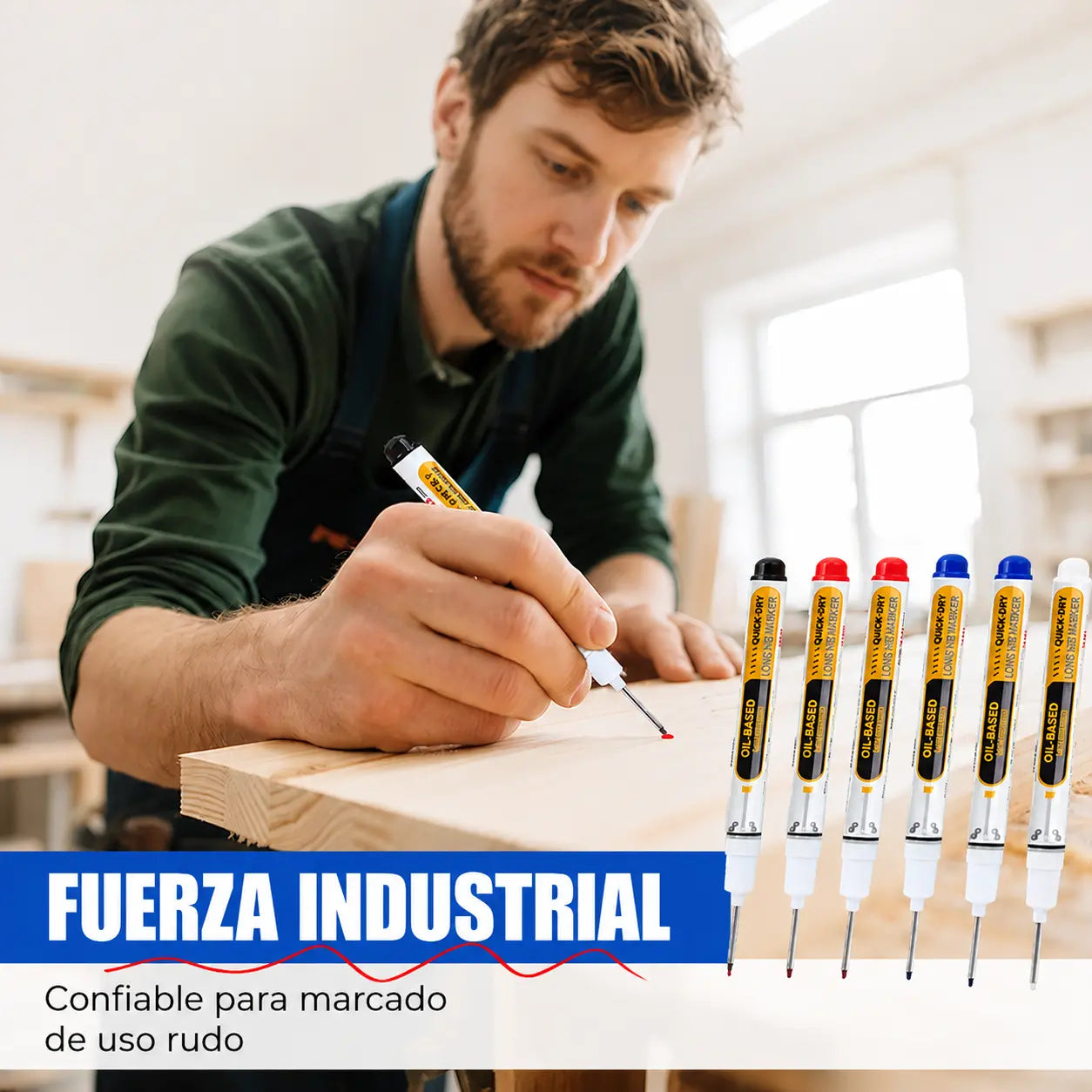 💯 10 piezas ⚽ Marcadores de precisión para agujeros profundos, espacios estrechos y lugares de difícil acceso.