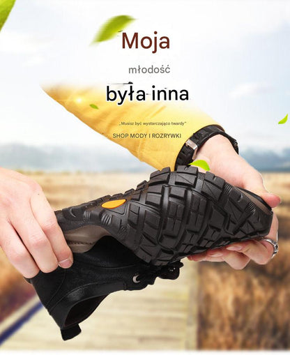 🔥👞Bestseller 40% zniżki – nowe modne męskie skórzane buty na wczesną jesień 2025, wyjątkowo wygodne