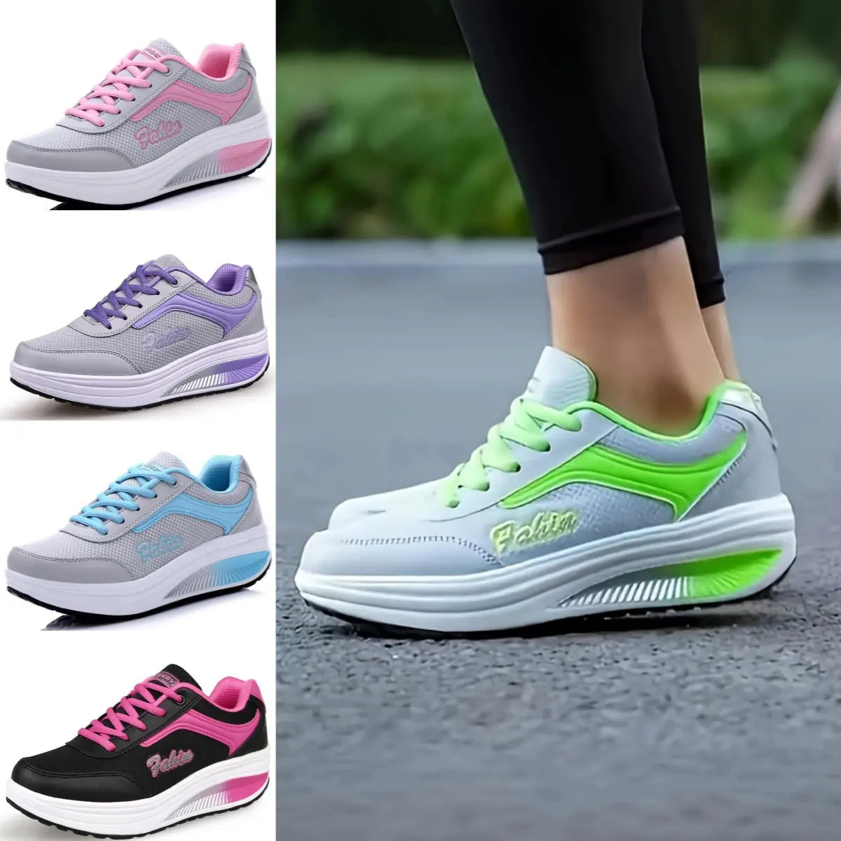 🔥【50% popusta】👟【Veličine 35-43】Ženske moderne prozračne ležerne tenisice - vodootporne - prikladne za sve četiri kuta