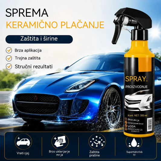 Nanohidrofobni premaz u spreju za automobile