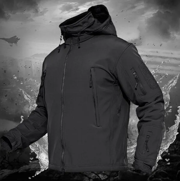 🔥🔥【S-4XL】Chaqueta de senderismo al aire libre esencial para otoño e invierno, impermeable y a prueba de viento--3762032 