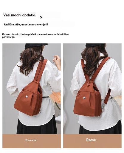 💥【Kupite 1, dobite 1 gratis】👜Večžepna torba z možnostjo preoblikovanja v nahrbtnik ali torbo za čez ramo