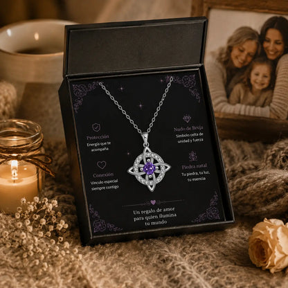 Nježna i elegantna ogrlica ukrašena rodnim kamenom 🔮💞, koji simbolizira zaštitu vaših najmilijih - Plaćanje pouzećem dostupno.