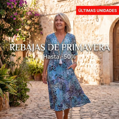 👗🏕️【S-3XL】Vestido midi de rayas ligero y fluido