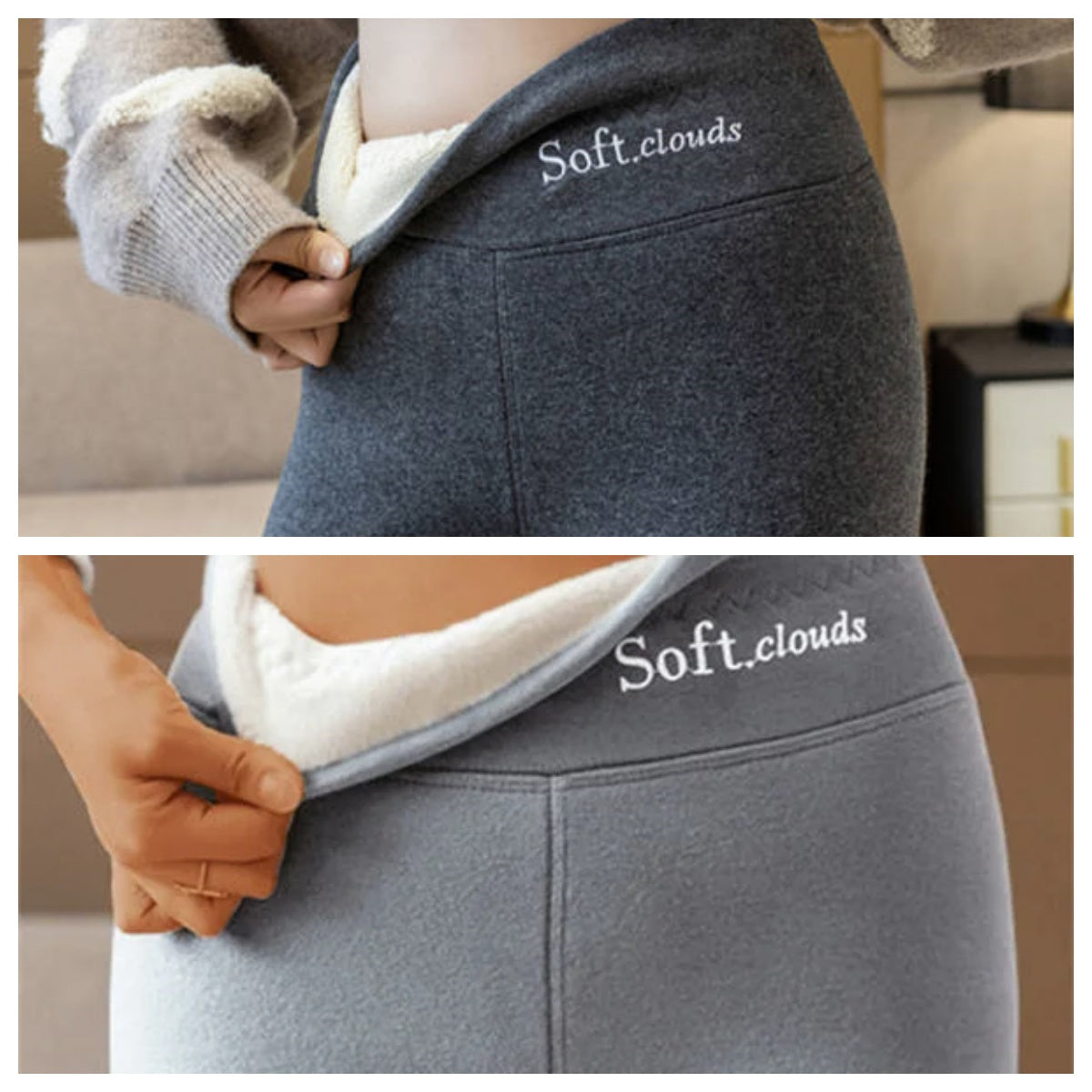 ¡Oferta! 💥 Compra uno y llévate el segundo gratis! 🔥【S-5XL】Leggings térmicos de lana gruesa con cintura alta, gran talla, alta elasticidad — imprescindibles para otoño/invierno 2026