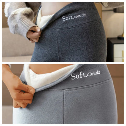 ¡Oferta! 💥 Compra uno y llévate el segundo gratis! 🔥【S-5XL】Leggings térmicos de lana gruesa con cintura alta, gran talla, alta elasticidad — imprescindibles para otoño/invierno 2026