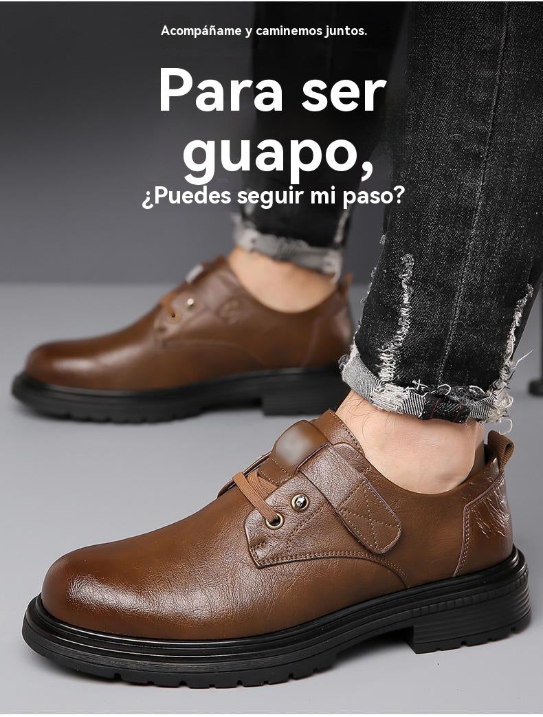 【39-44】Zapatos casuales de cuero para hombre