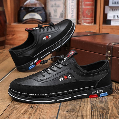 Último día con 50% de descuento 🔥 [39-48] Los zapatos casuales de negocios para hombre están hechos de cuero impermeable y resistente a las manchas con una suela suave para un uso cómodo.