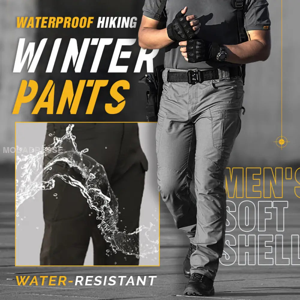 ⏳¡ÚLTIMO DÍA DE REBAJAS! ¡50% DE DESCUENTO!🔥Pantalones tácticos militares para hombre, diseños resistentes al viento y con aislamiento térmico.