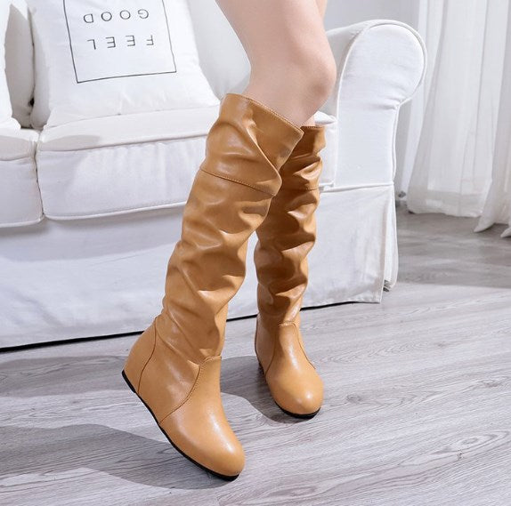 👢🔥Nuevo lanzamiento 2026 40% de descuento【35-43】Botas altas vintage bordadas para mujer de diseño sencillo
